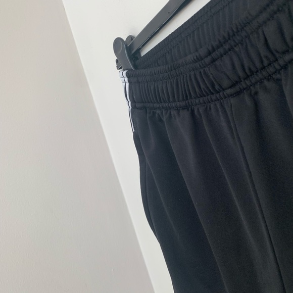 Adidas Black Track Pants With White Stripes - Picture 11 of 16